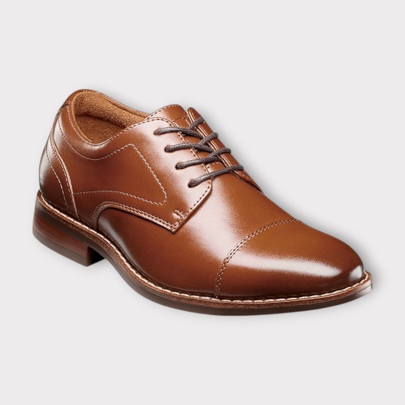 Juniors Florsheim Rucci Cap Toe Oxford in Cognac. 16687 221 - Picture 6 of 6